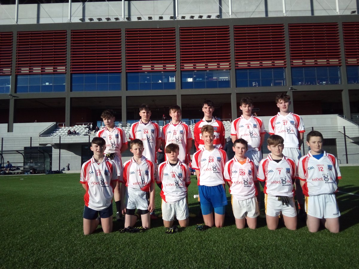 Cork West team that played Mid Cork today in @PaircUiChaoimh1 . Great experience again for these players. @carberygaa @BandonGAA