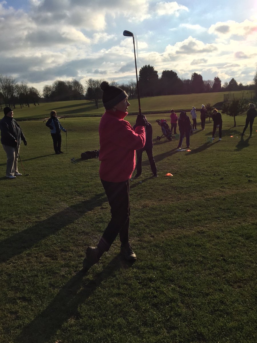 SuzDickens's tweet photo. Putting the β¦@neneparkgolfβ© advanced ladies academy through their paces this afternoon, pitching over obstacles with the wedges #loft #high #soft #scoringzone #skills https://t.co/W1wjKJCwlz