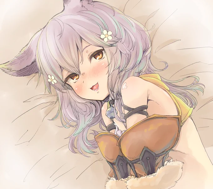 センちゃんと添い寝したいしたいしたい!!
#グラブル 