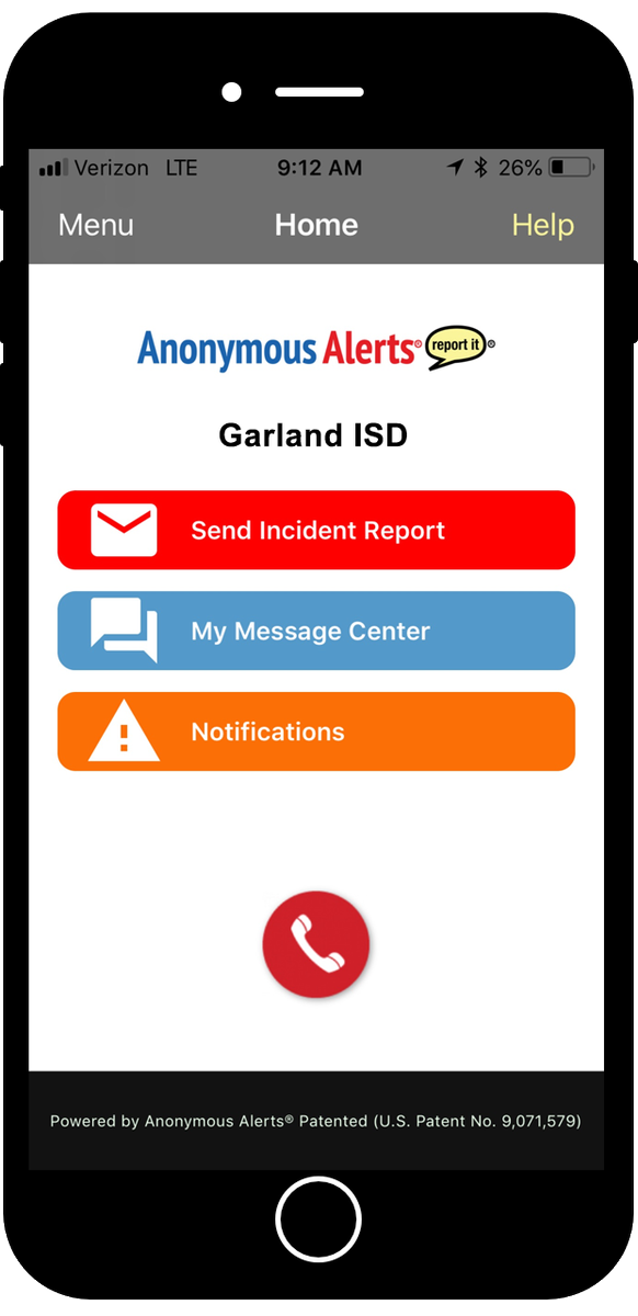 AnonymousAlerts's tweet photo. This school year @garlandnews with 57,000 students started using the @AnonymousAlerts reporting app to give students a voice to share issues and concerns. They say it has already helped them save four lives. @FOX4 @GoodDayFox4 #studentsafety #smartbutton https://t.co/J31I2vycYt https://t.co/TgOn6HRcKb
