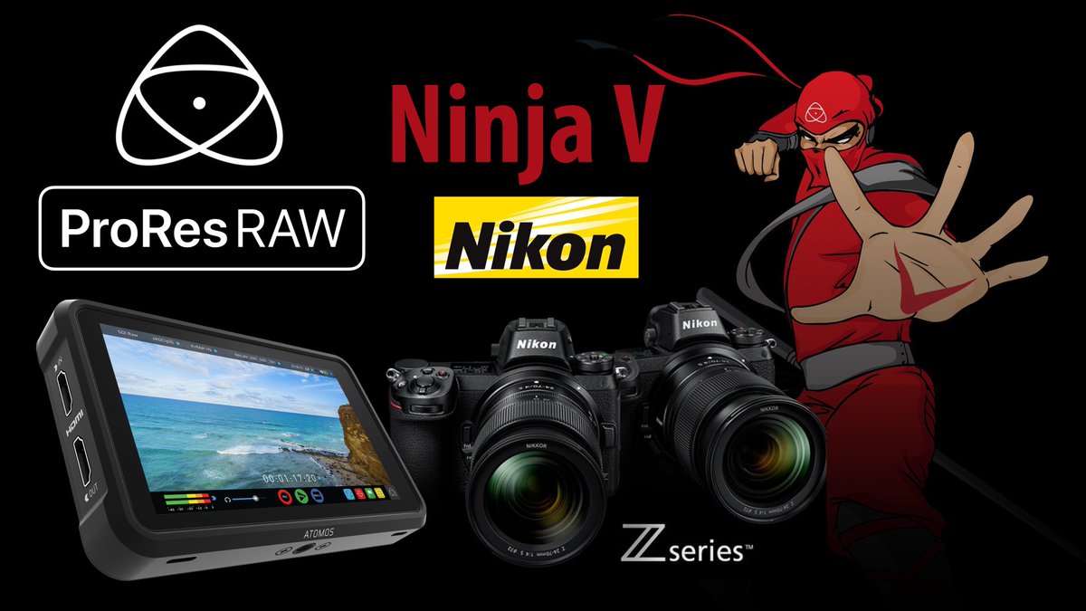 Introducing Raw Over HDMI with Atomos Ninja V &amp; Nikon Z series with Richard James from @GlobalDist_News  <a href="/BSC_EXPO/">BSC_EXPO</a> <a href="/Atomos_News/">Atomos</a> 🎥🎥🎥 youtu.be/2NjgN6TvUgo