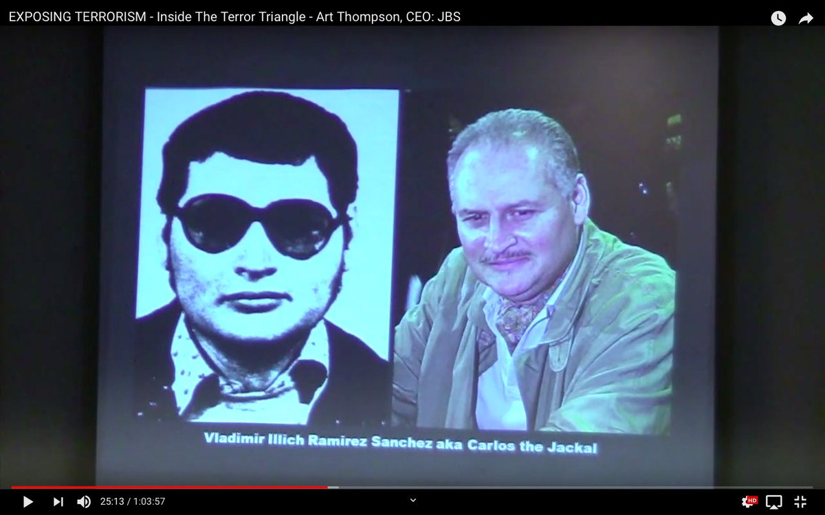“Exposing Terrorism: Inside the Terror Triangle,”Carlos the Jackal became author / expert on Terrorism