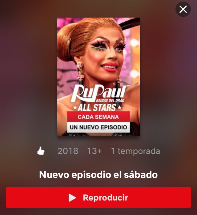 AlexFoxtrotMike's tweet photo. @NetflixES dónde está el nuevo episodio de Rupaul's Drag Race All Stars 4?? #RPDRAS4 https://t.co/9rrfPWeFWV