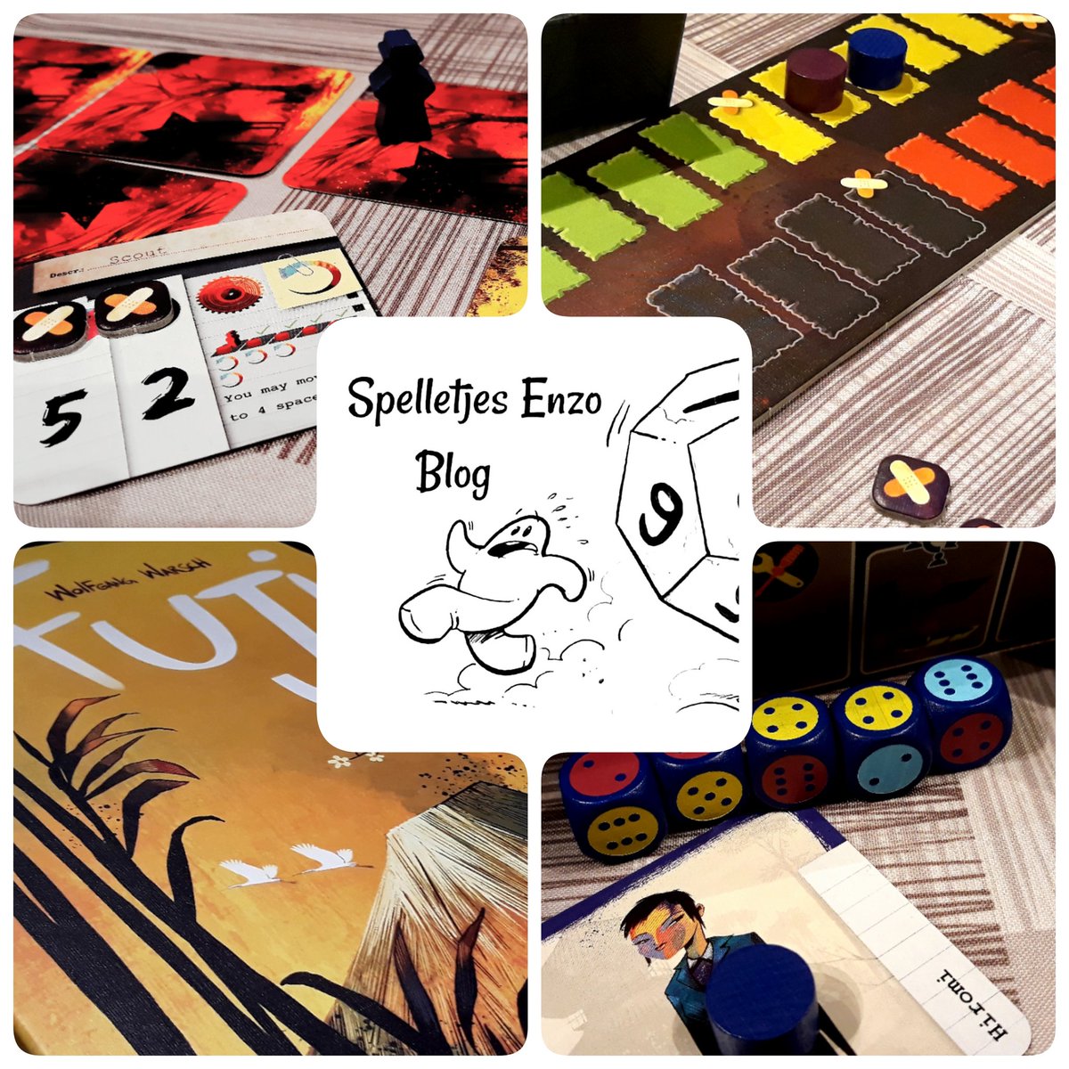 Spelletjes_Enzo's tweet image. I&apos;M BACK!!! After a few hectic weeks. Started off with a coop called FUJI. @FeuerlandSpiele #fuji #feuerlandspiele #boardgamesinstagram #BGG #boardgamesbelgium #blogboardgamesandmore #blogspelletjesenzo #boardgamereview #coop #bggcon18 #spiel18 #analoggames #aboardgameforlife