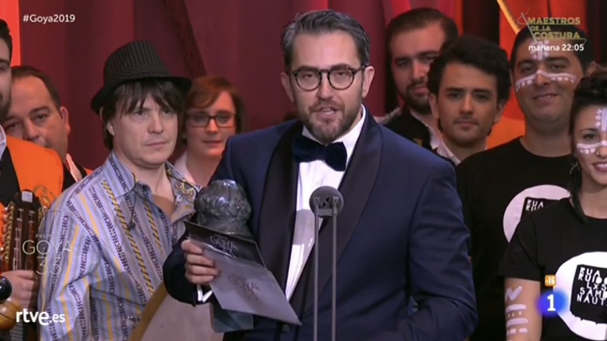TonyGarcia___'s tweet photo. Pedazo de Gala!! #Goya2019 https://t.co/KkxCRahBFX