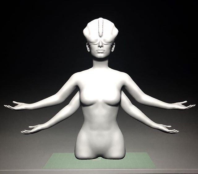 persepheris's tweet photo. Started a new project! #art #zbrush #pixilogic #3dsculpting #sculpture #characterdesign #fuckmyotherhalffinishedprojects https://t.co/pVIVk0uVBg
