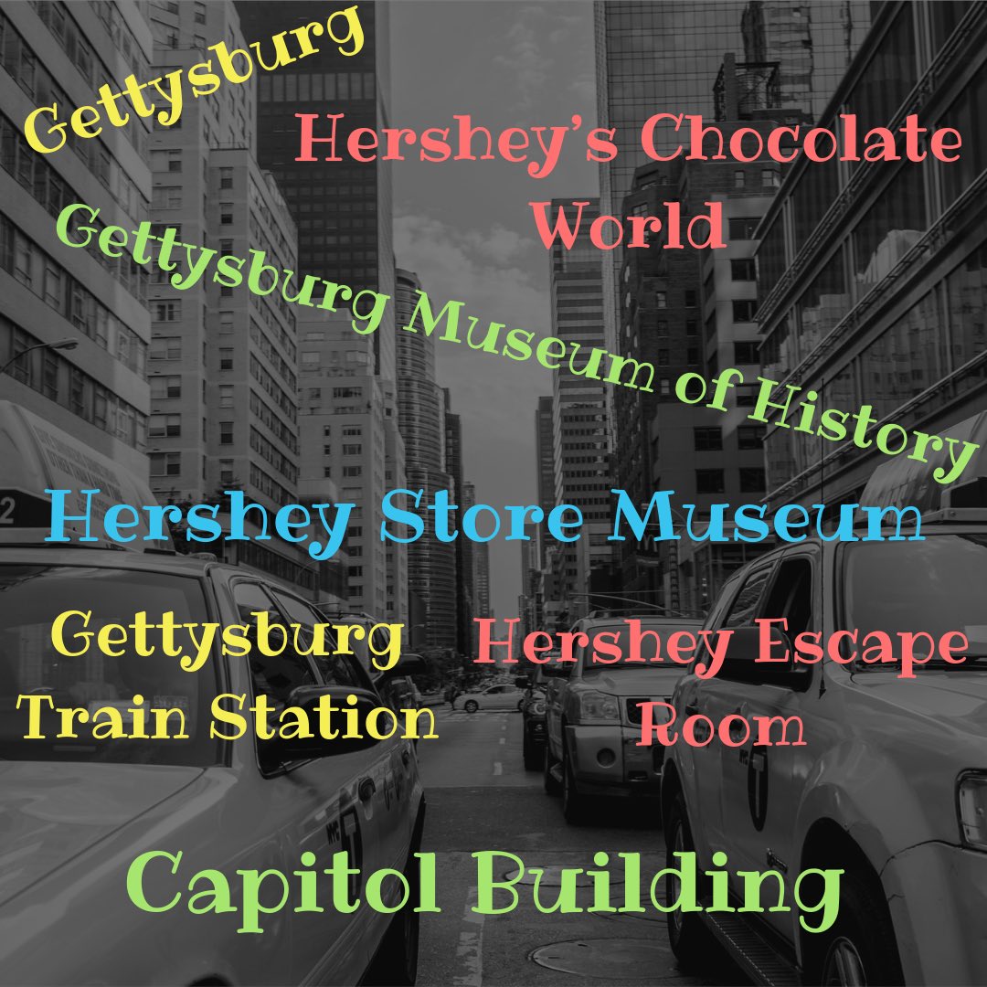 3 DAYS UNTIL HERSHEY SIGN UPS! The trip is happening March 1st-4th. Check out the poster for details on sign-up locations and times. Also check out a sneak peek of a partial itinerary!