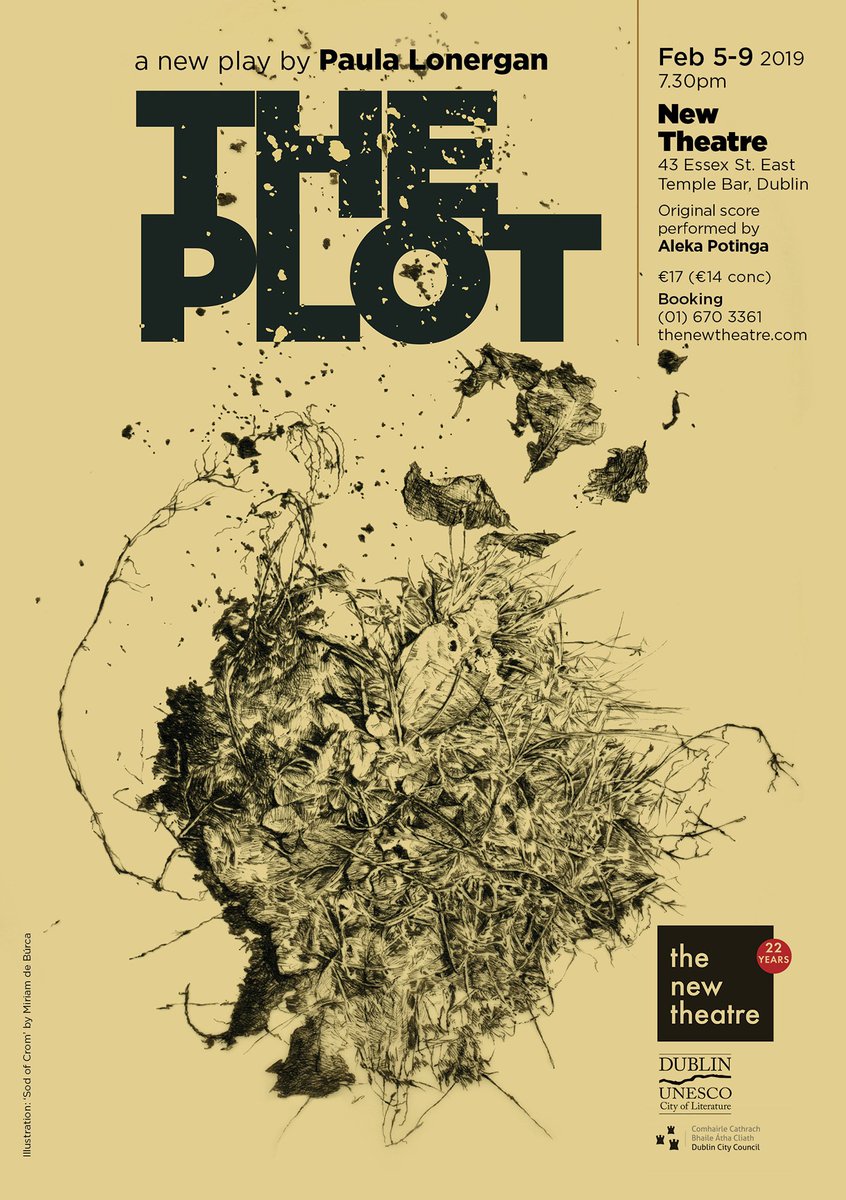 plot_play's tweet photo. @carolmhunt @plot_play The Plot delves into the dark history of Cilín Graves and Suicide Plots that exist throughout Ireland. What of their inhabitants? What if they all came back and started demanding 'proper homes' ... Opens 5th February@ @The_New_Theatre https://t.co/gfstLodGDQ
