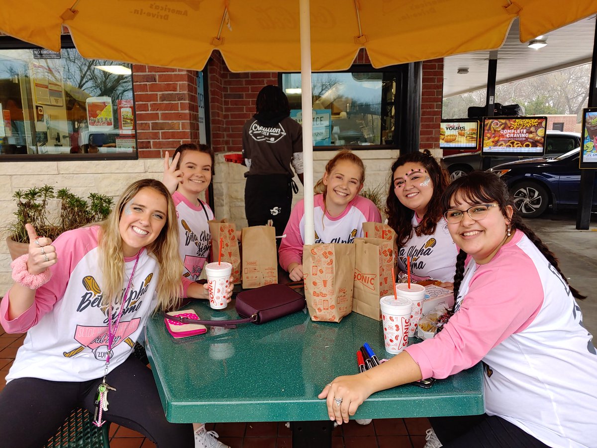 redandblack1984's tweet photo. A huge thank you from us and to the Seguin community that came and supported our Sonic Giveback Day! #TF #redandblackofcourse https://t.co/D5BWB2BkDk