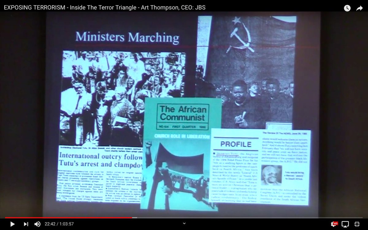 “Exposing Terrorism: Inside the Terror Triangle,”The African Communist - Communist Roots of  #Christianism