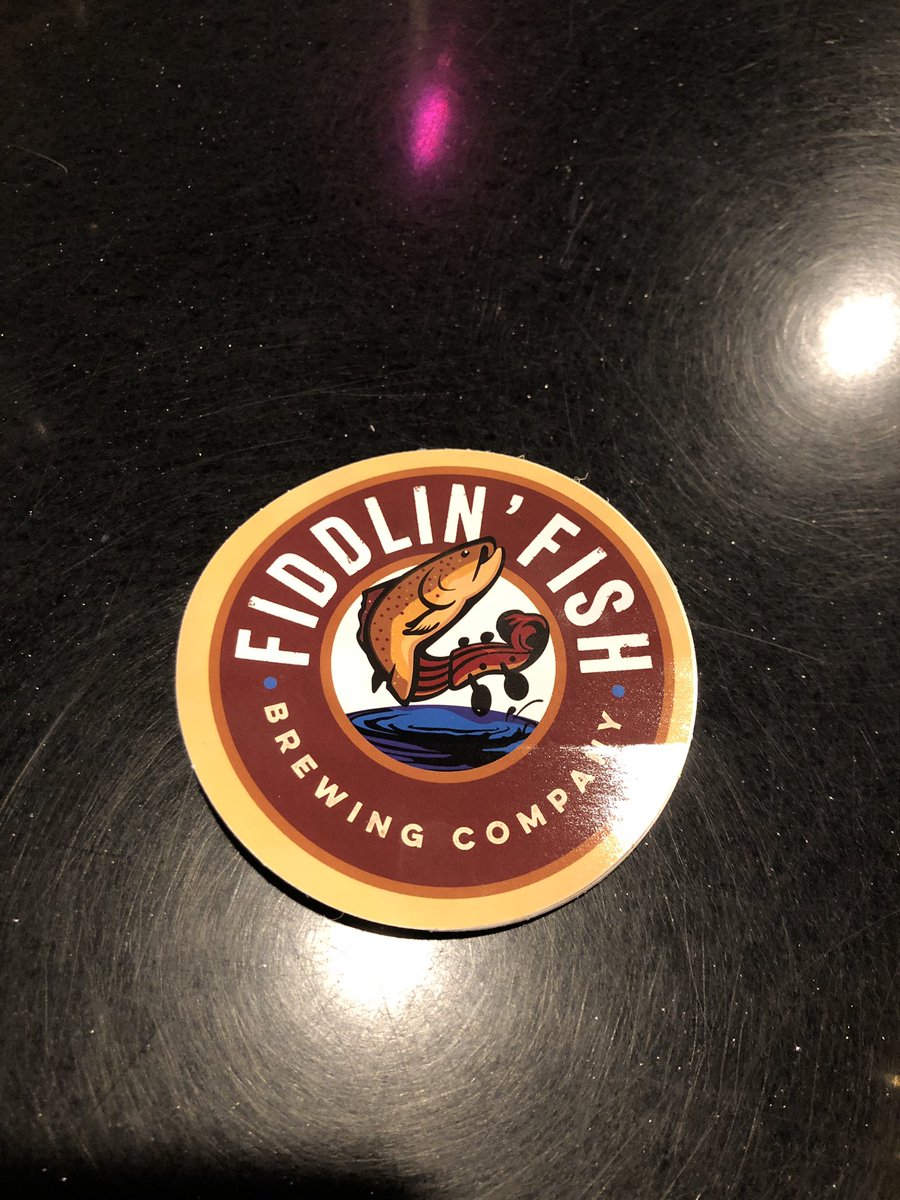 DesignBuildNC's tweet photo. Enjoying a delicious @FiddlinFishBrew That Fish Cray - New England IPA at @101youngsville with @kgcrafted https://t.co/3neU7DIERF