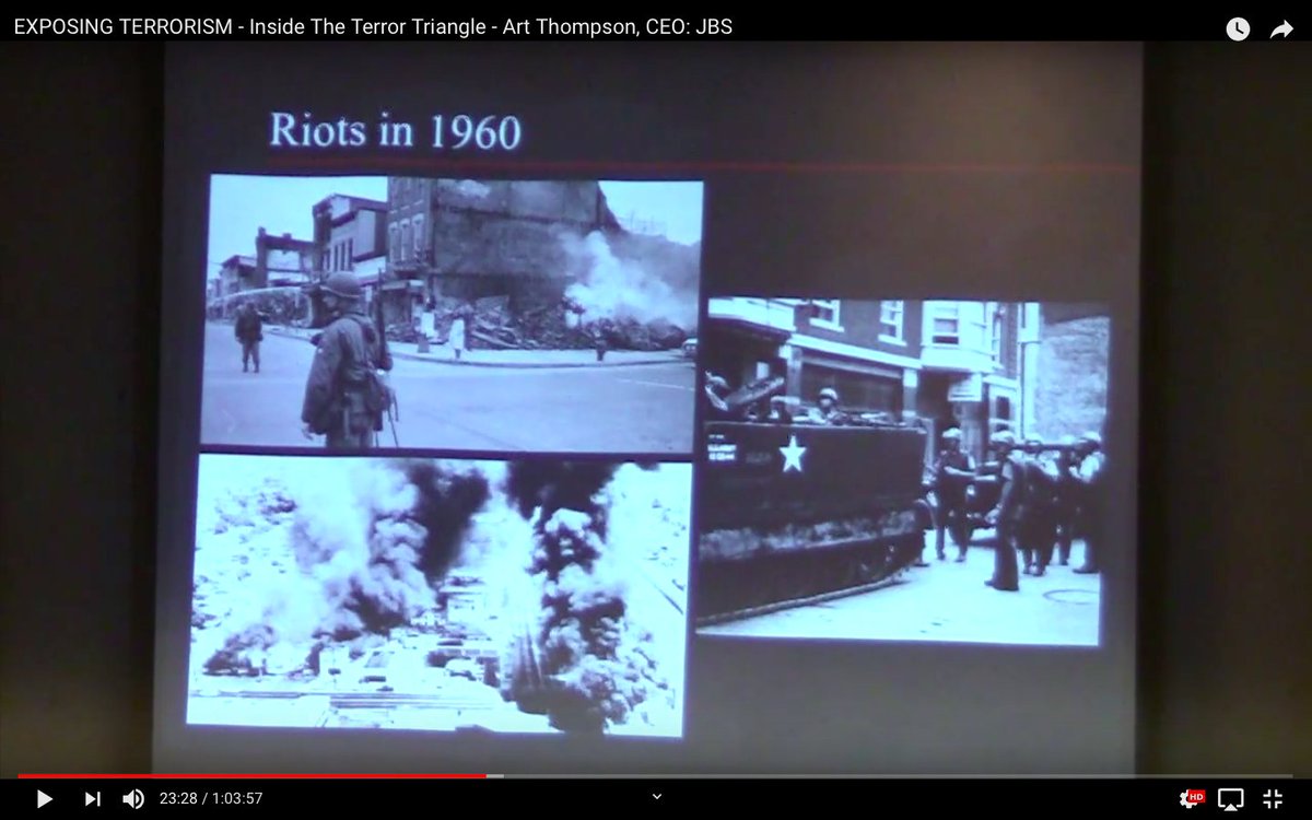 “Exposing Terrorism: Inside the Terror Triangle,”Riots (Always Organized) in 1960