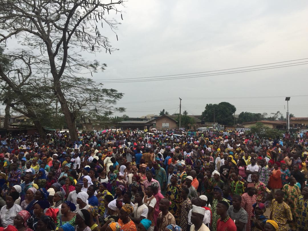 Bankole2019's tweet photo. Pictures from the Ogun West Senatorial District campaign flagoff rally. The people of Ogun West have spoken and we hear them loud and clear. 

Eni to le se lo kan! Bankole ni o, Bankole ni jare! 
ADP is the party! 

#DB4Ogun2019 https://t.co/B7SbcIw9er