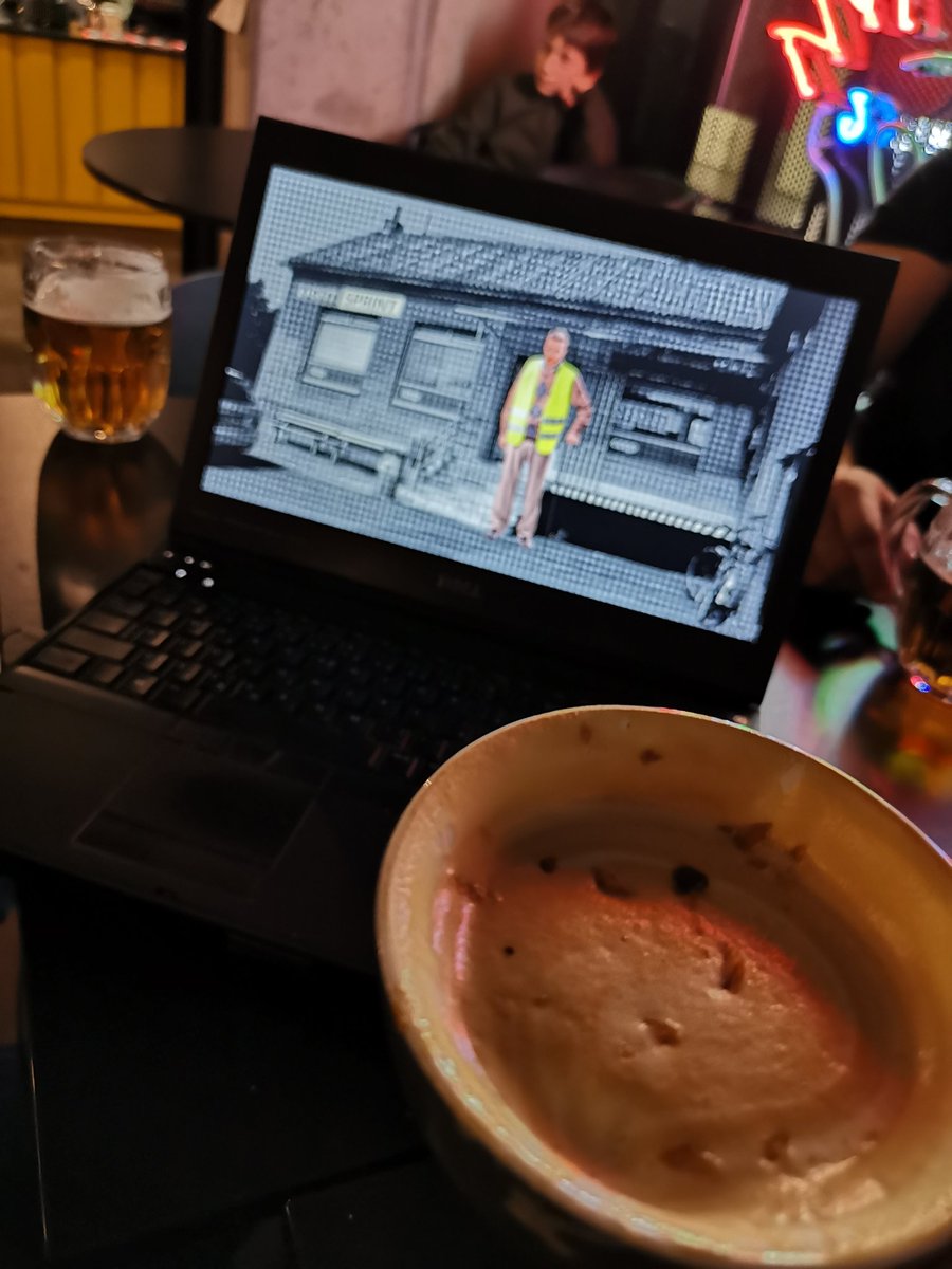 DanielVavra's tweet photo. So I am @demobit party and our group Broncs is actually releasing new demo after 14 years for which I made some art on site. #partycoding ftw! https://t.co/LFyy3SPTjH