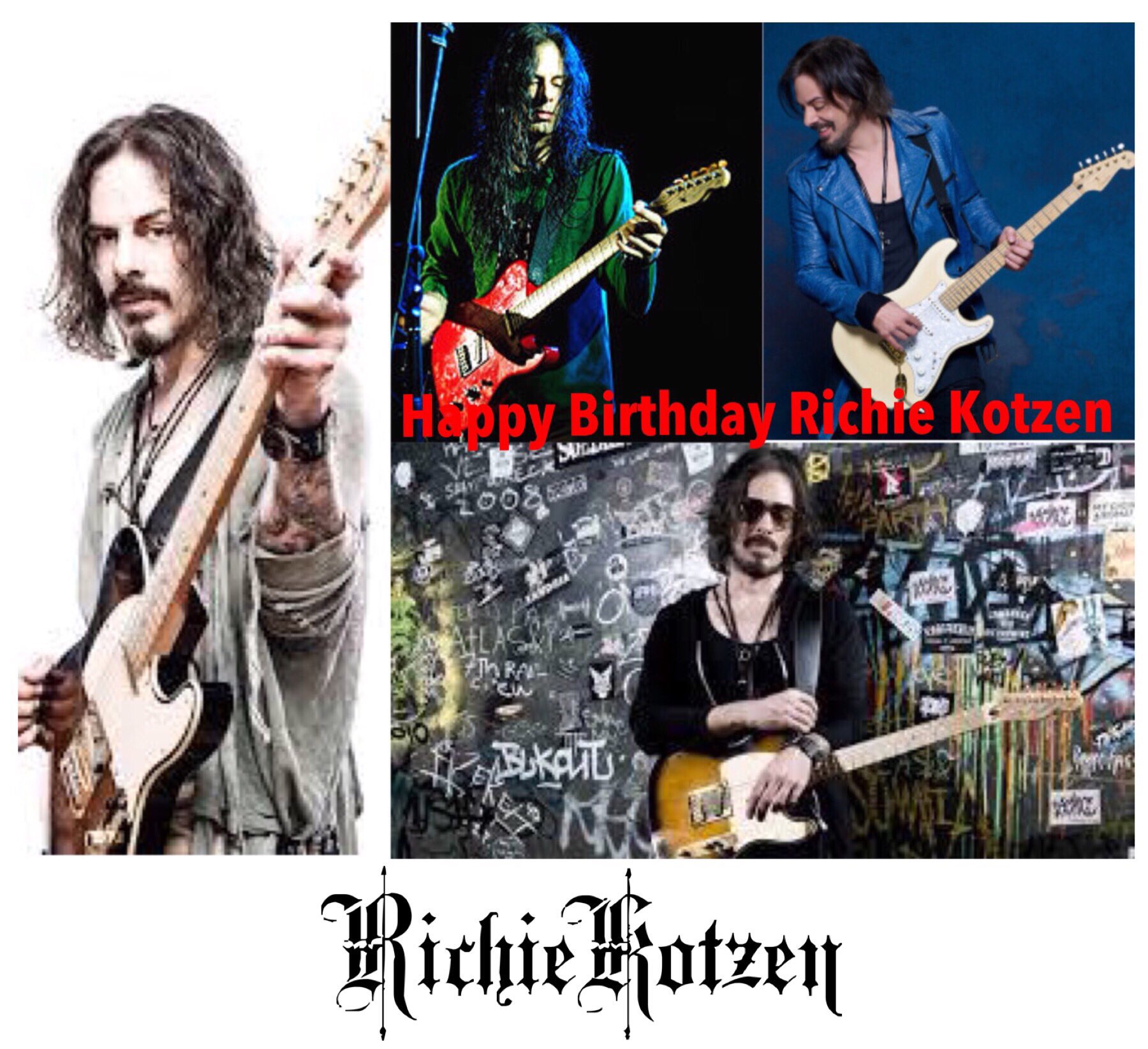 Happy Birthday Richie Kotzen                                    