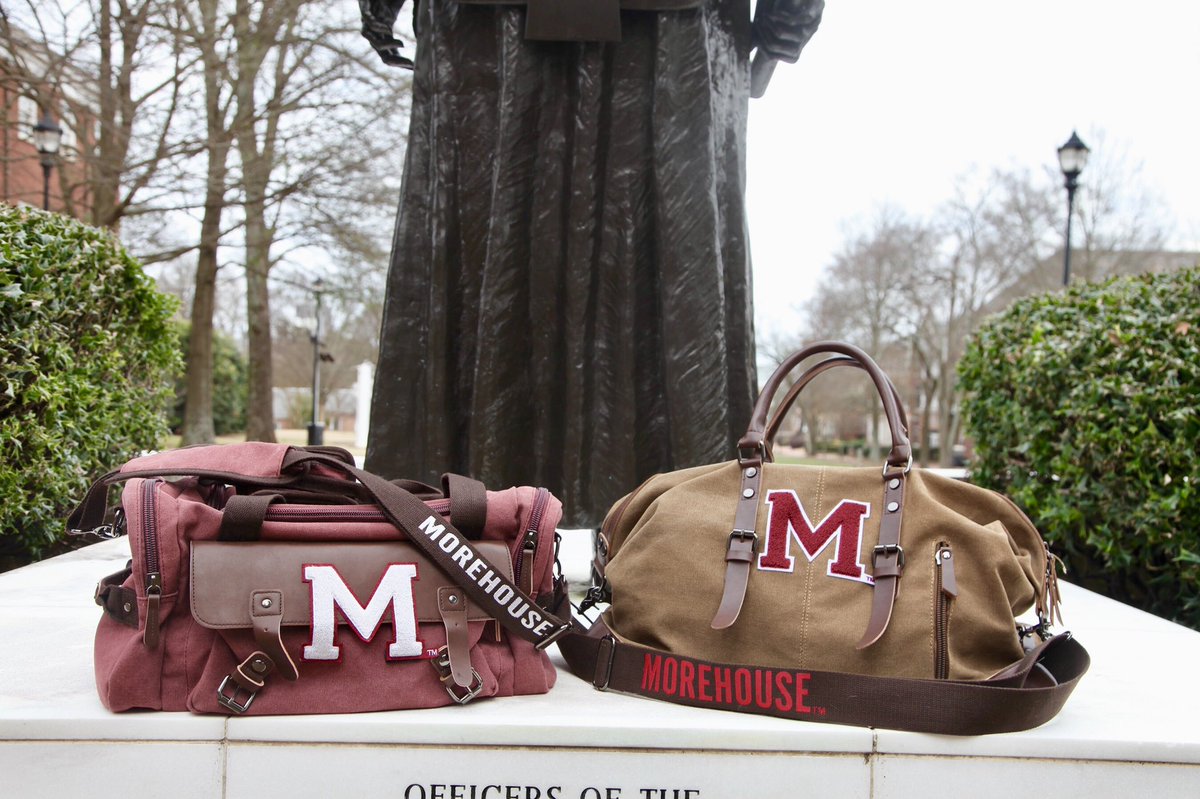 ChicerC's tweet photo. Hey Morehouse, Rep Your Chic!
... with the Brooklyn Carry-on Bag Deluxe. #RepYoChic #ChicerCollegiate #Morehouse #Spelhouse #Spelman #hbcupride #canvasbag #morehousecollege #hbcufashion #hbcu #hbcurising https://t.co/JHlySzVIq6
