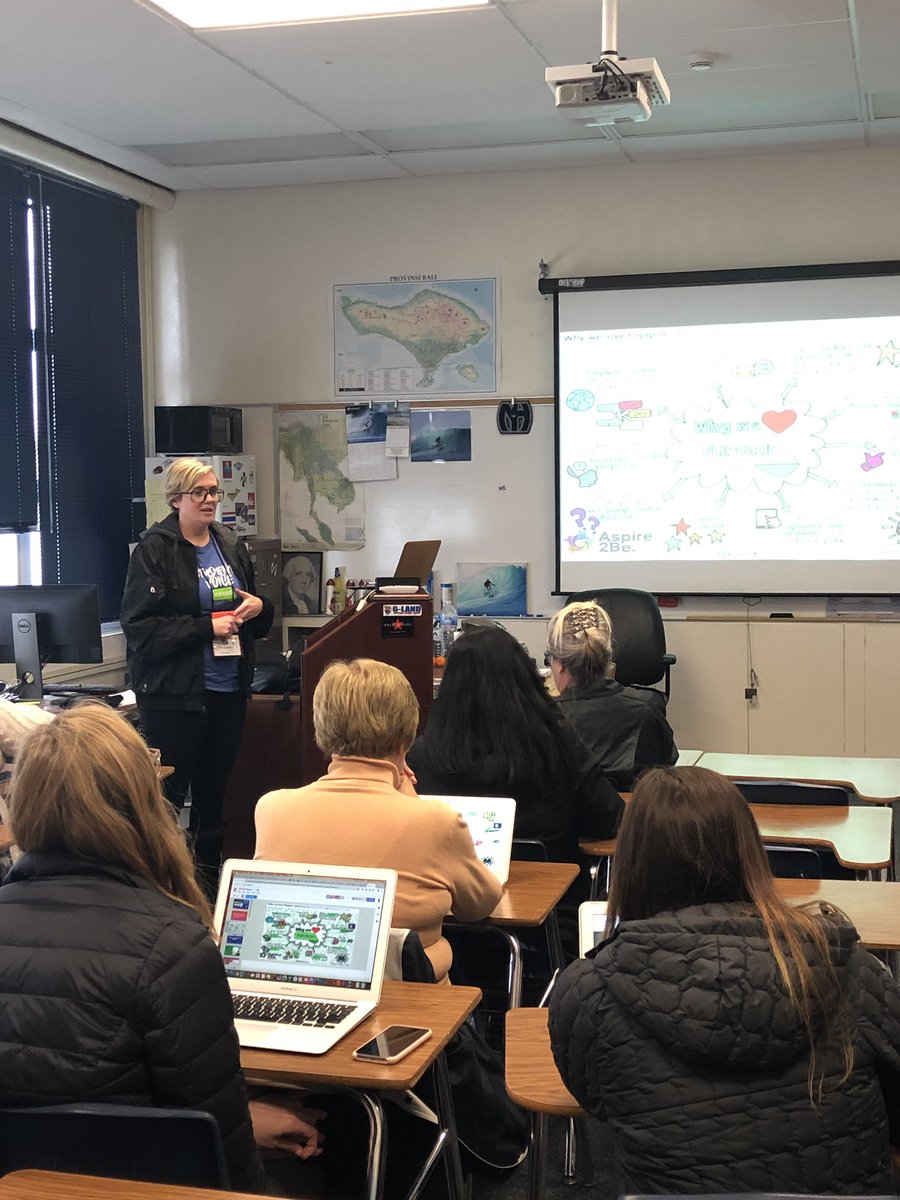 Flipgrid with the wonderful @tflamson to a packed room! #OCCUETechFest19