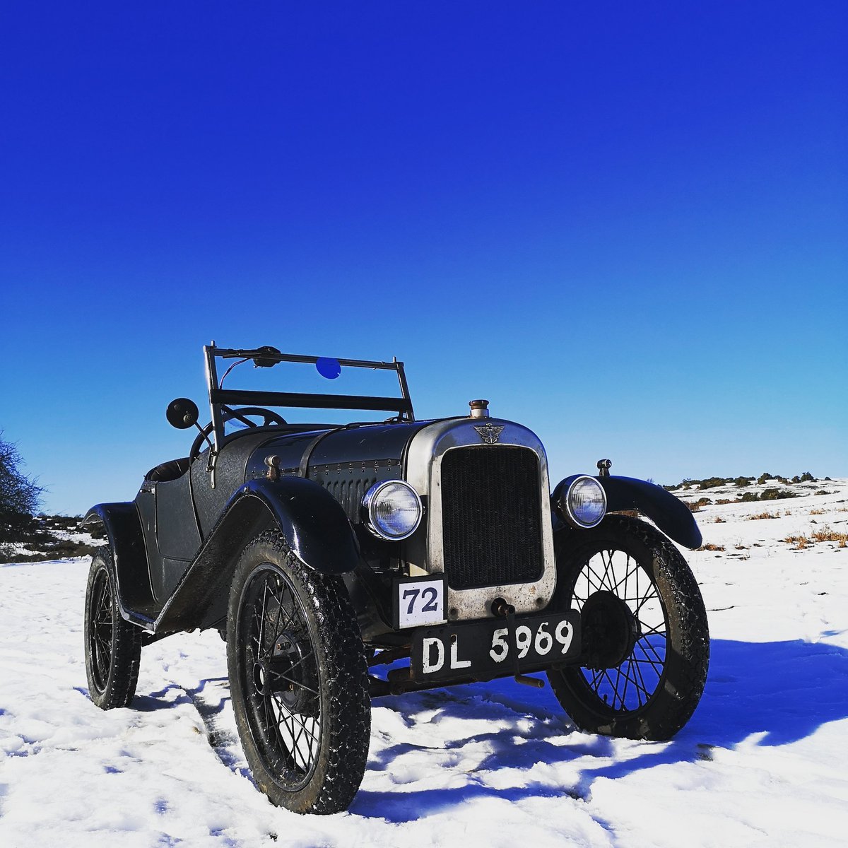 Austin 7 snow days #austin7 #newforest