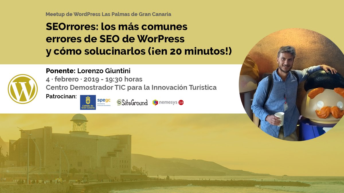 atarecos's tweet photo. Este fin de semana toca cargar pilas. La próxima semana arranca la #WPweek con la #meetup de @WP_LPA by @illorenzo, el taller de @fernandot y la @WCLasPalmasGC. ¡#WordPress a tope para tod@s! :) https://t.co/QDoKGkJ1Xn @SPEGC @NemeSys20 @SiteGround_ES https://t.co/1bOzGX6ZBz