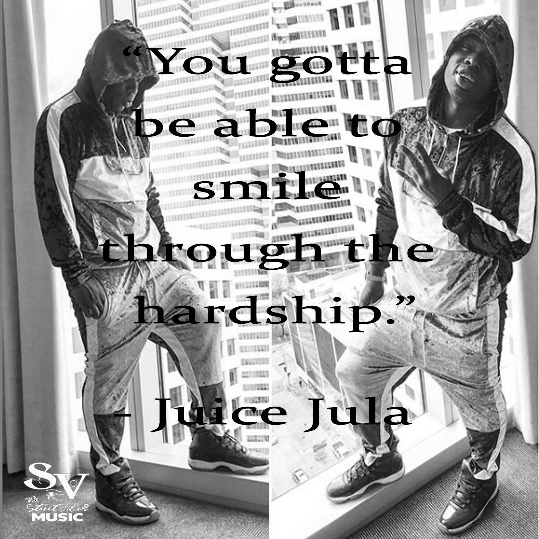 juicej_ula's tweet image. “You gotta be able to smile through the hardship.”
-Juice Jula
#wearestreetvibes
#grinding #success
#streetmusic #hiphop
