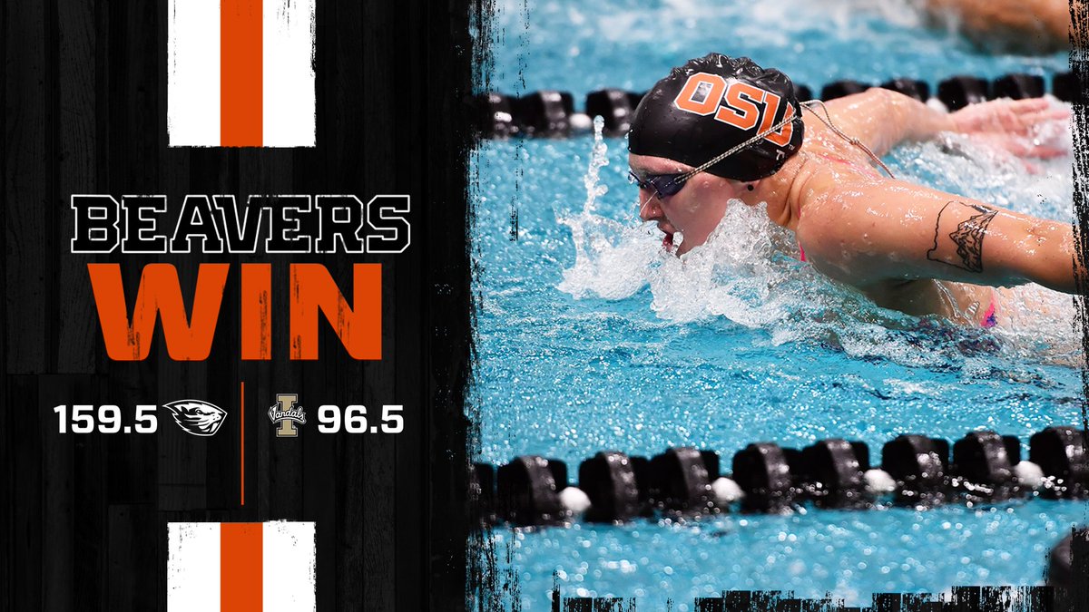 BeaverSwim's tweet photo. BEAVERS WIN! 

#GoBeavs https://t.co/abVyowwsS8