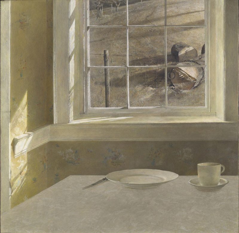 Andrew Wyeth, Groundhog Day, 1959 (Philadelphia Museum of Art)
