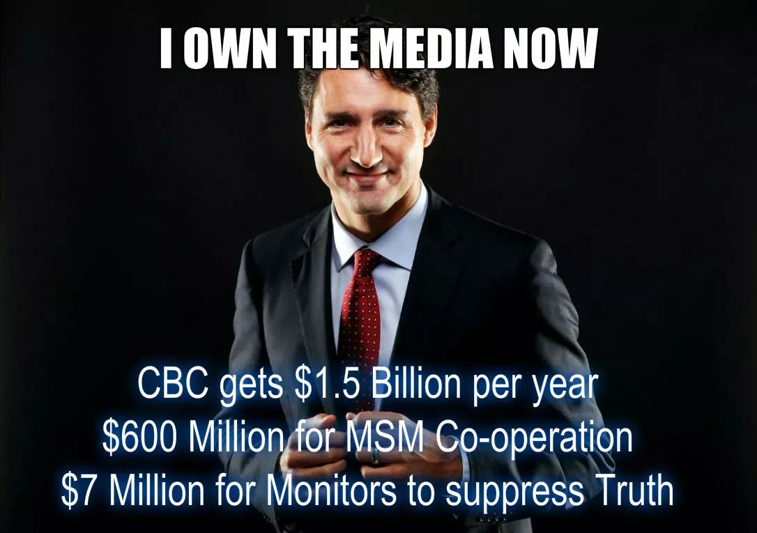 realDBP's tweet photo. @PresidentCBCRC @Canadiantaxpayr @CBCNews
@CBCAlerts @CBCToronto
@CBC @CBC #CBCFifth
#cbchotp #cbcsuperfan #cbcpnews
#cbcnews #cbc
@JustinTrudeau #JustinIsOVERParty #toronto
#torontostar #tostar @TorontoStar
@StarBusiness @TorontoStarLife https://t.co/6D3esxzexG
