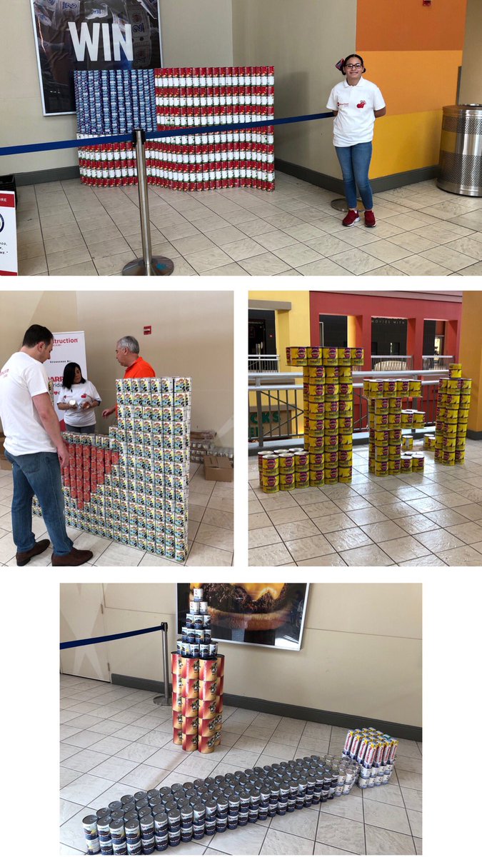 ShareYourHeartu's tweet photo. Some of the #CANstructions π Join us as we build #canart to #endhunger in #Miami at @CanstructionMIA in @DolphinMall this February 2-11! Visit https://t.co/fVOD1pETpq now and join our mission!β https://t.co/IHqfqTO7Q4