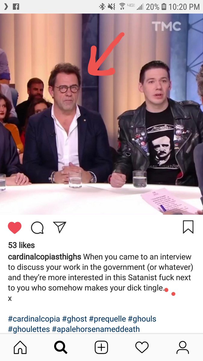 mofleek's tweet photo. Winner of the internet. @thebandGHOST https://t.co/zJFyPboM6t