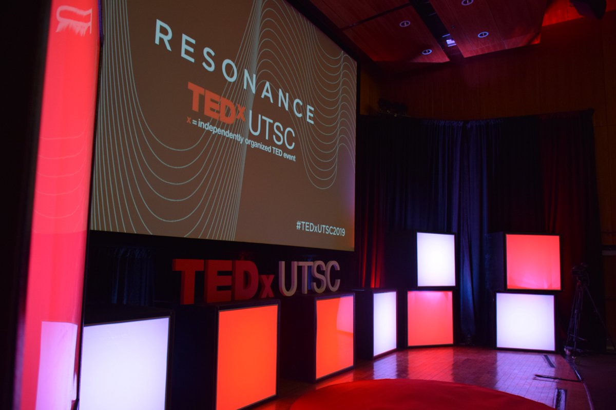 The #TEDxUTSC2019 conference is an opportunity for <a href="/UTSC/">University of Toronto Scarborough</a> students and #ScarbTO residents to gather together and take part in a series of inspirational and insightful conversations. 

I look forward to the continued success of <a href="/TEDxUTSC/">TEDxUofTscarborough</a> for many years to come!