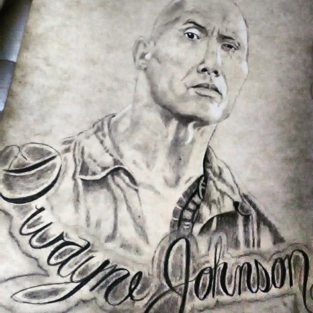 Done with@therock  #art #artist #draw #drawing #drawings #artwork #sketch #sketches #boxing  #therock   #dawaynejohnson @wwenetwork @publishnfeatureart @art_4world @arts_drawings_1 @arts2love @art. @tamster_c @maas.