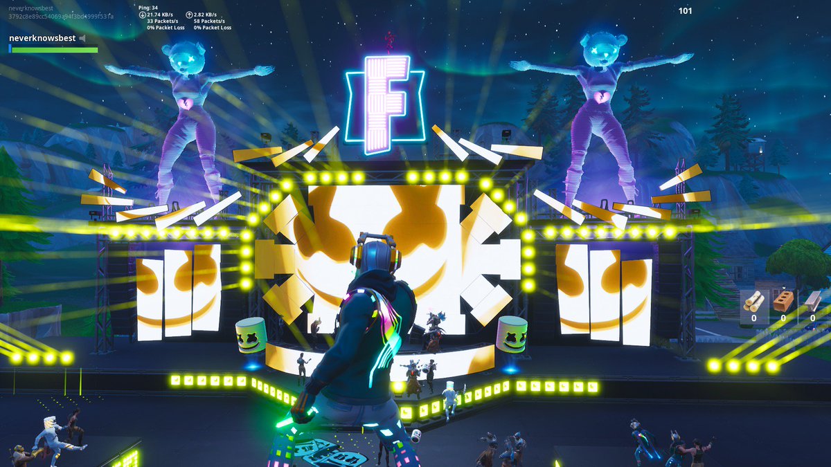 Re Re On Twitter The Marshmello Set In Fortnite Was Rad As Hell - marshmello fortnitepic twitter com jnbgfw6oi9