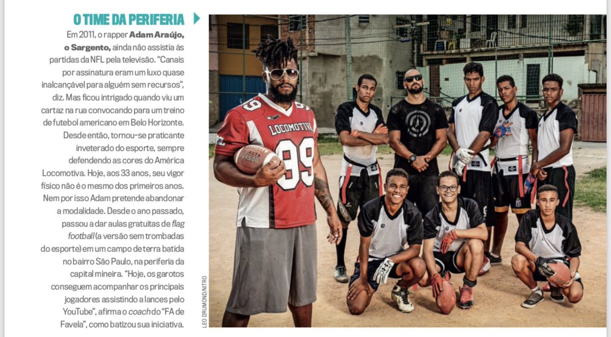 Enquanto o Adam está lá nos Estados Unidos aproveitando os eventos pré Super Bowl, o FA DE FAVELA continua aparecendo! <3 dessa vez, na <a href="/VEJA/">VEJA</a>