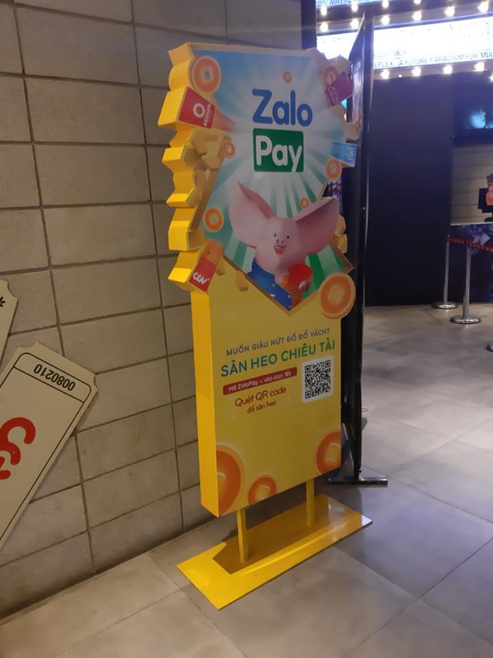 🎉🎉 ĐẾN CGV GẶP HEO CHIÊU TÀI, SĂN QUÀ VỀ NHÀ 🎉🎉 #ZaloPay #khuyenmai tinyurl.com/y7ykc9mq