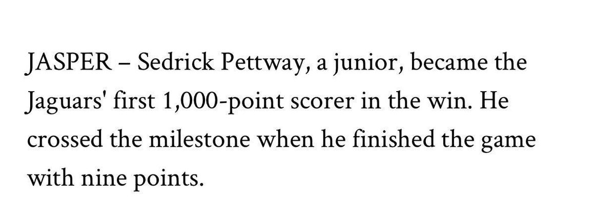 Congratulations Sedrick Pettway!! #CelticsVsEverybody #OutWorkEveryone #1000PointClub