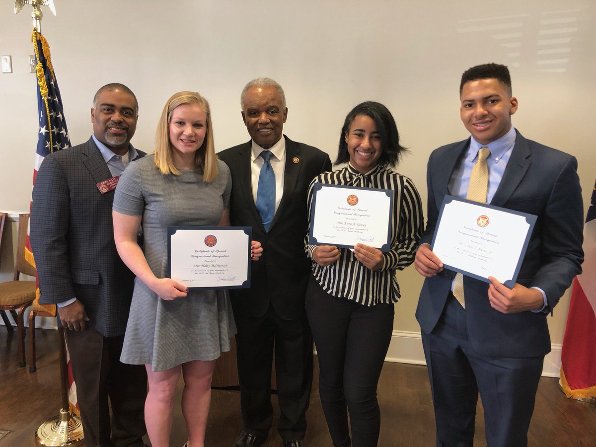 LhhsJ's tweet photo. Congratulations to Cadet Kiera Kinsey on her nomination for the US Navy Academy by Congressman David Scott. Only a few get this opportunity. We are extremely proud of her! https://t.co/RhttdGNNWf