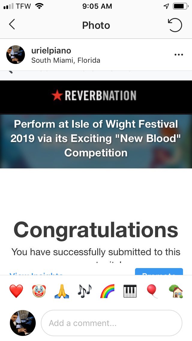 urielpiano's tweet image. Thank you 😊 for voting me as #1Miami #2USA and 2#Global -ReverbNation.com Classical Charts Check out Urielpiano on ReverbNation
reverbnation.com/ope#Teaching Urielpiano, #International piano teacher 
Here's the profile page link: pianoteachersconnect.com/piano-teachers…