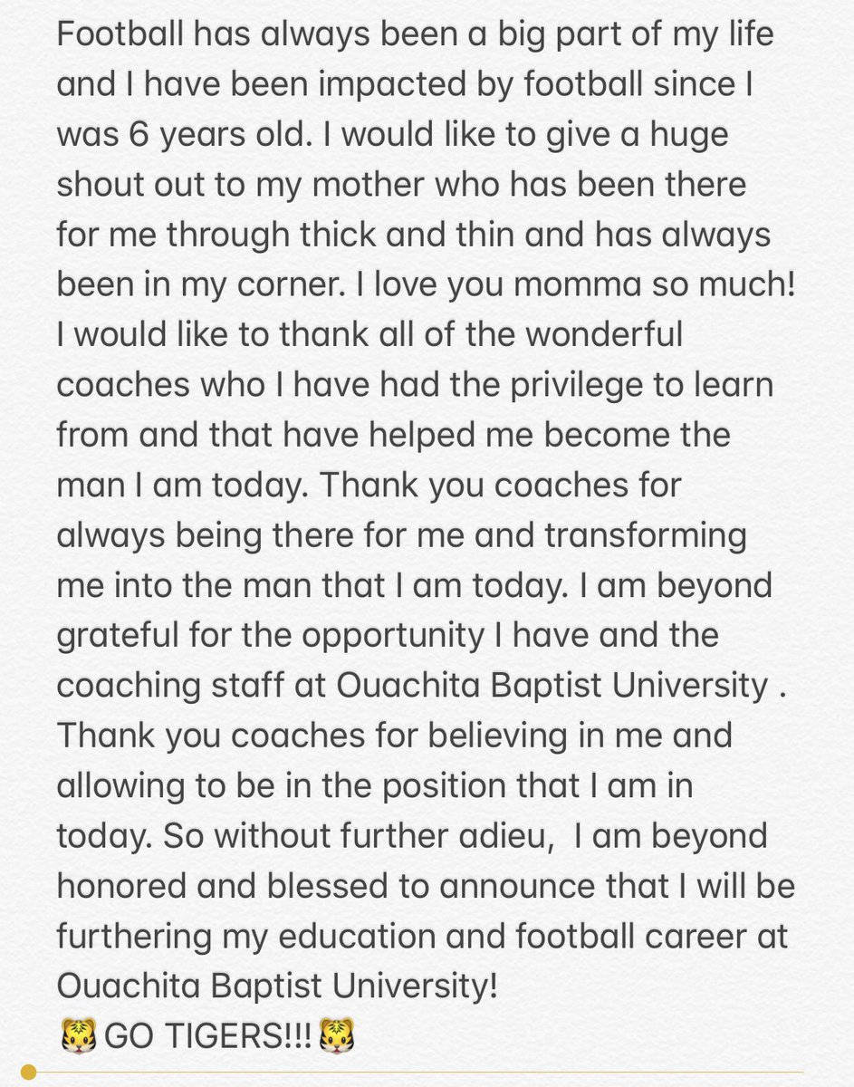 MatthewHoward52's tweet photo. OBU ‘23 🐯💥 https://t.co/N38bLAFhQg
