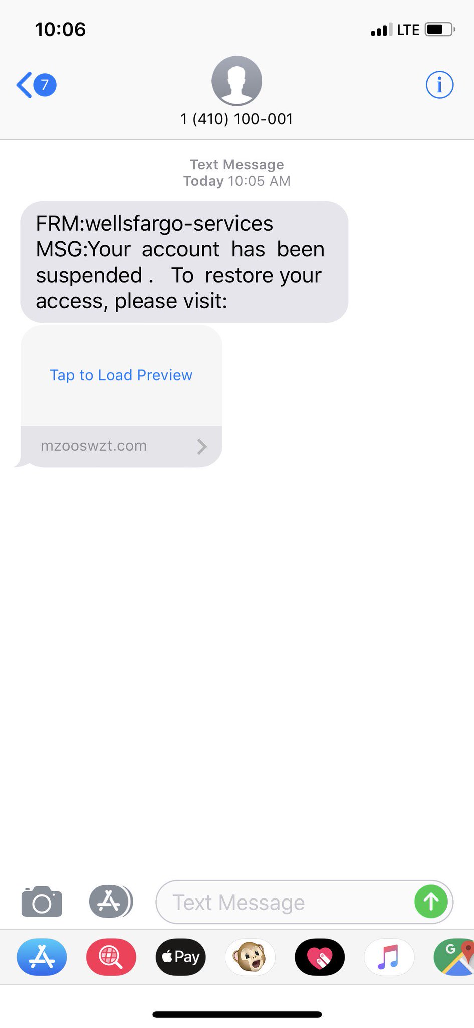 Blocked message prank deals