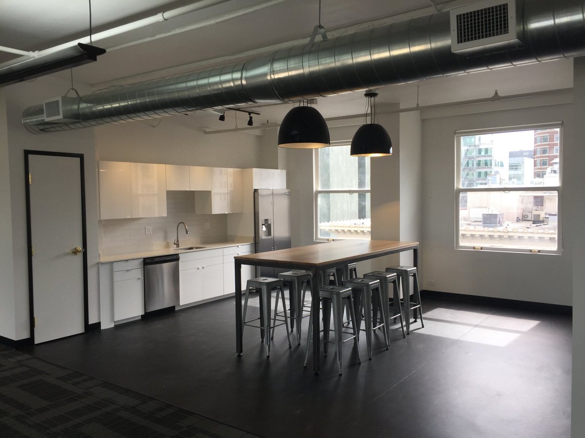 Mark_D_Moore's tweet photo. Design-Build: Tenant Improvement Break Room with Custom Table. https://t.co/ocmO6yqgpd