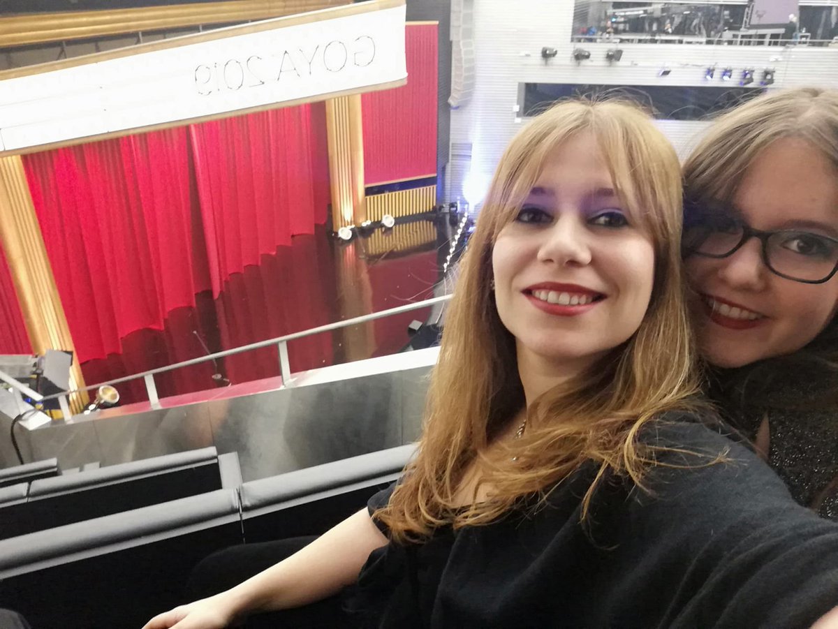EMPAEcom's tweet photo. Los ganadores esperando el comienzo!! @PremiosGoya #Goya2019 https://t.co/1bJ5UACI4s