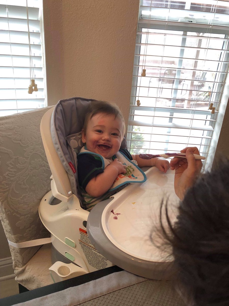 newesttweet's tweet photo. My grandson, Jayden, is getting so big. https://t.co/ItBQ82mEWt