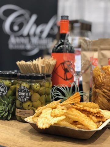 Chef_Anne_Marie's tweet photo. Come find us at #SeattleGiftShow through Tuesday!! We have great Pacific Northwest treats. #ShopLocal #chefannemarie #tastingchips https://t.co/q9c3u2wsFa