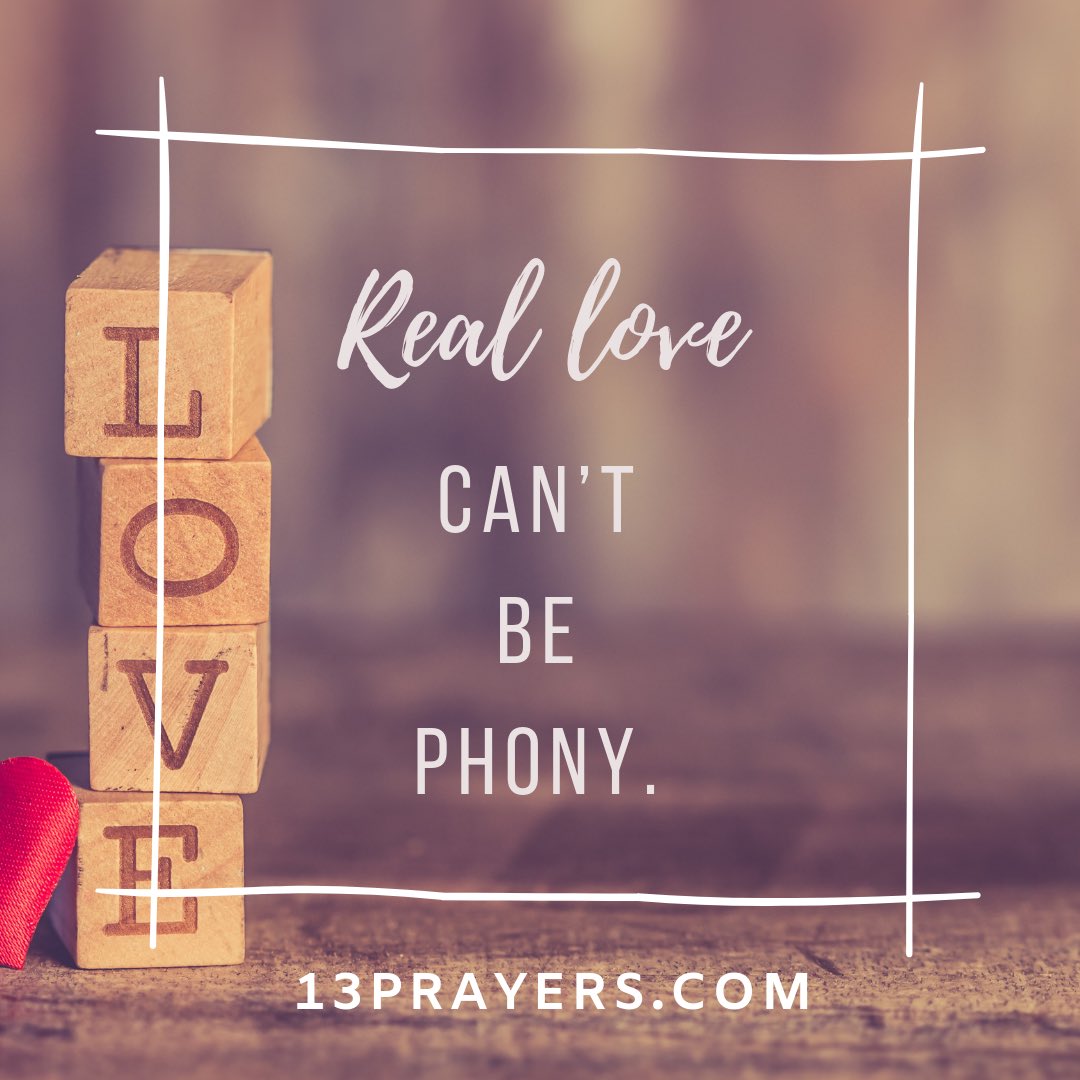 13prayers's tweet photo. As Christians, we are called to have sincere love. ❤️ #bereal #sincerelove #jesusfreak #phony #encouragement #love https://t.co/UmWOHJw7uq