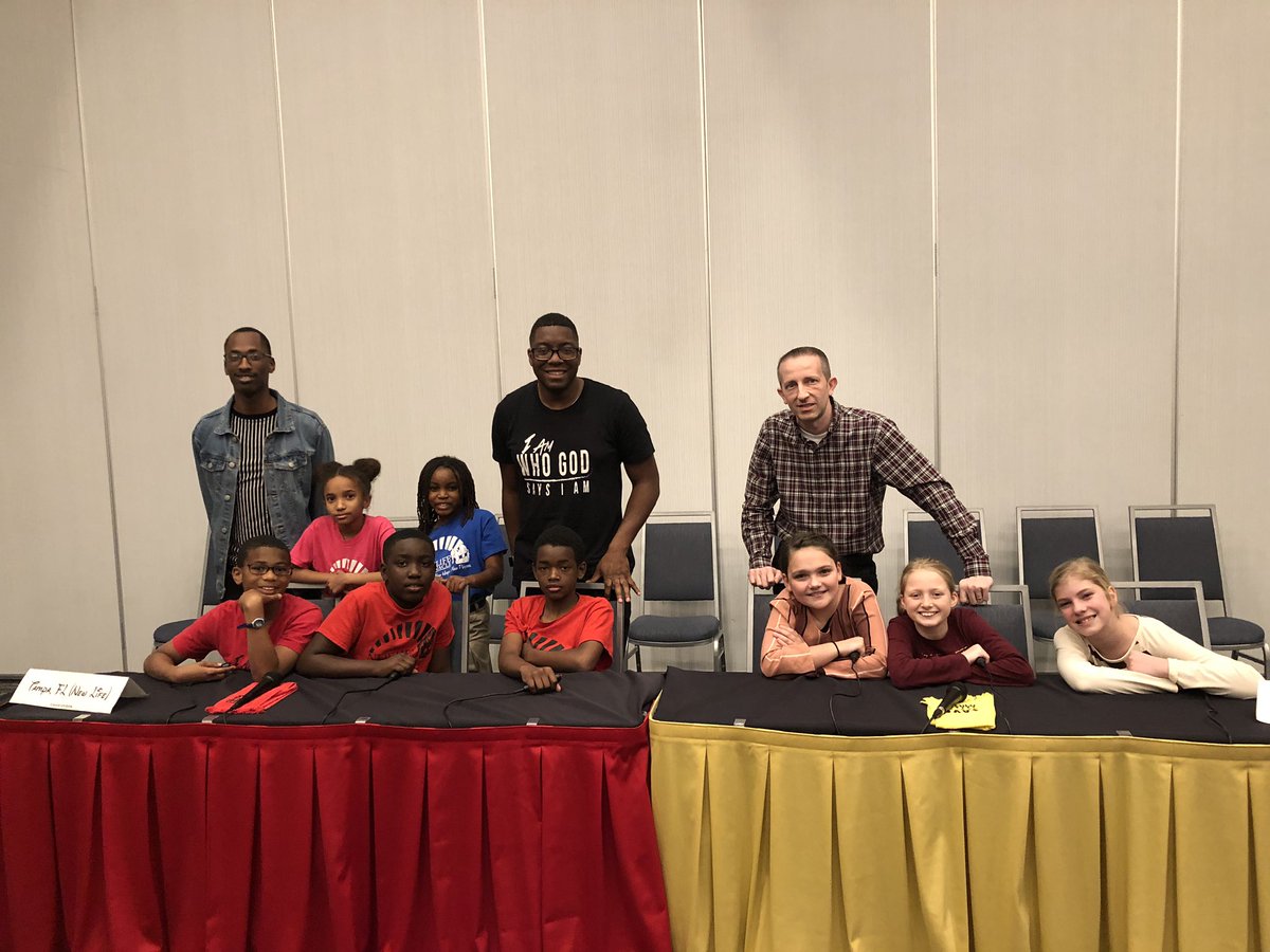 CM_UPCI's tweet photo. Who would have thought that it would be a Battle of the Pastoral Advisors in Orlando, FL @ #WDW2019 
Both are Pastoral Advisors 4  @CM_UPCI 
Tampa, FL (@RashidiCollins ) &amp; Zanesville, OH (@akbounds ) are quizzing in the Jr. Trophy Division! @PastorStark  @PastorKBlaylock @jbqm64 https://t.co/2G8BLiHEdg