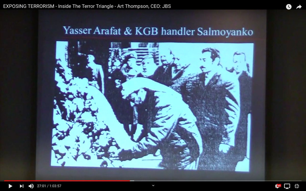 “Exposing Terrorism: Inside the Terror Triangle,”Yasser Arafat & KGB handler Salmoyanko