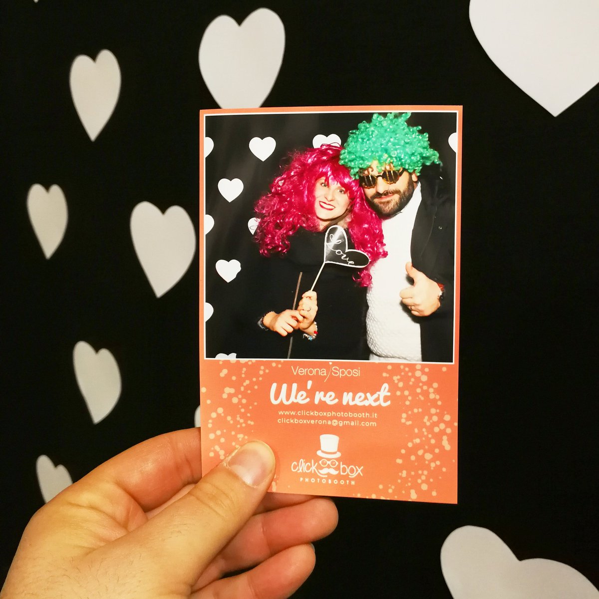 clickboxverona's tweet photo. Il #photobooth di #VeronaSposi la fiera all'Arsenale di #Verona
2 e 3 febbraio 2019 ~ #matrimonio #sposi #wedding #photoboothlagodigarda #fierasposi https://t.co/EHMMB7zBg2