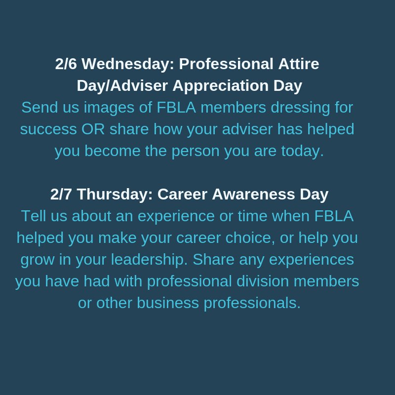 njfbla's tweet photo. Want to get recognized by the entire state for your contributions? Want to showcase your individual and chapter contributions? WE want YOU to share! Follow these instructions to participate! DM us with any questions. #NJFBLAWeek https://t.co/0BPn4zl8ek