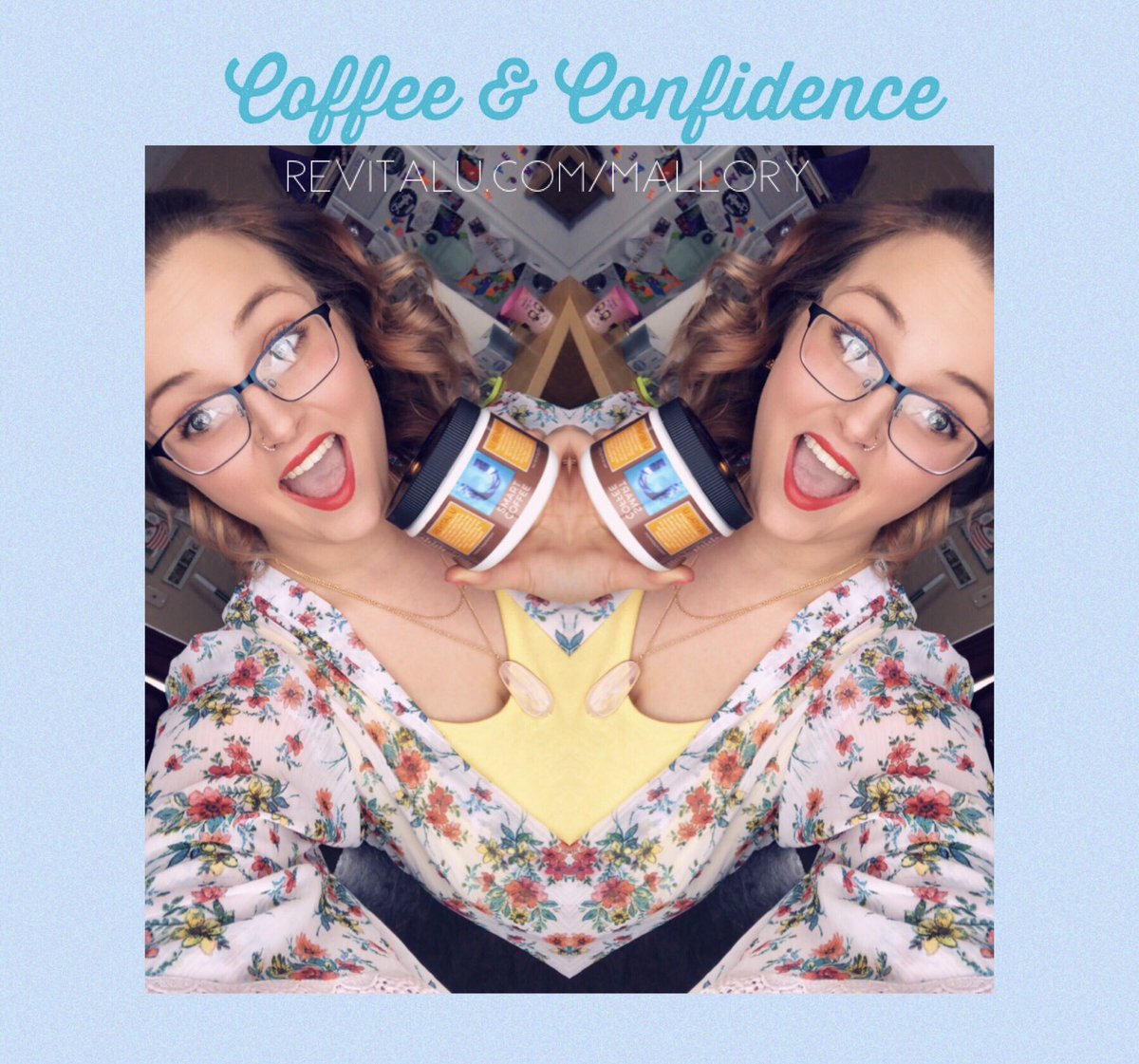 ChaosConfidence's tweet image. February has me like 🤩☕️ I can barely stand it! 
What could ONE cup a day do for YOU?!
#revitalu #thesamplefirstcompany #smartbrew #awesome #askme #sayyestoprogress #goodlife #positivevibes #CoffeeLover