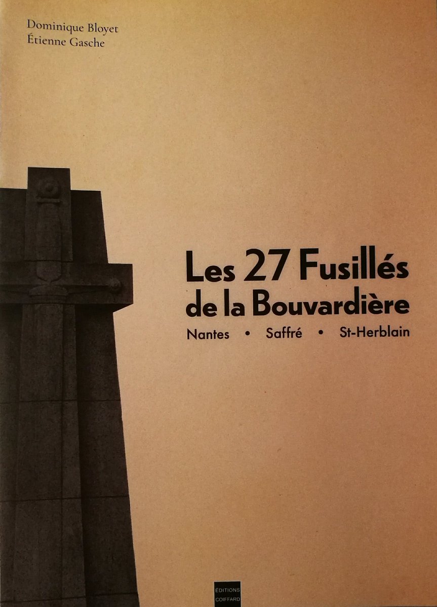 DomBloyet's tweet photo. Les 27 fusillés de la Bouvardière 29 juin 1944, St-Herblain (44). Sortie du livre début mars. Souscription ouverte https://t.co/f2oKjYaDlb